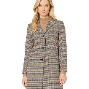 Lauren Ralph Lauren Sienna Plaid Wool Coat